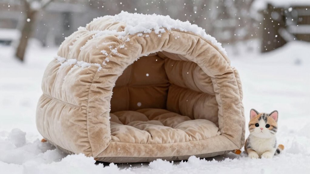 gemütliche isolierte Haustierhöhle