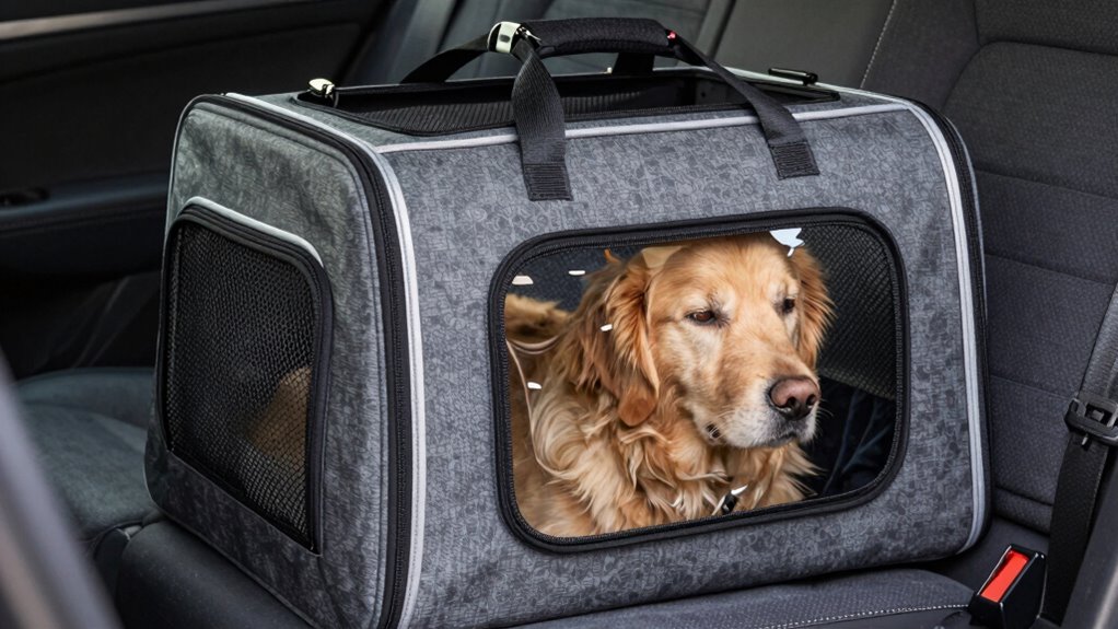 robuster Haustier-Reisebehälter