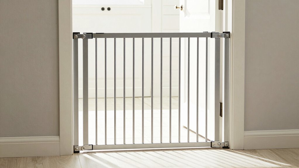 erweiterbares Außenschutztor für Haustiere