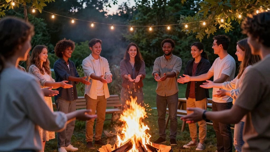 group bonding ceremony