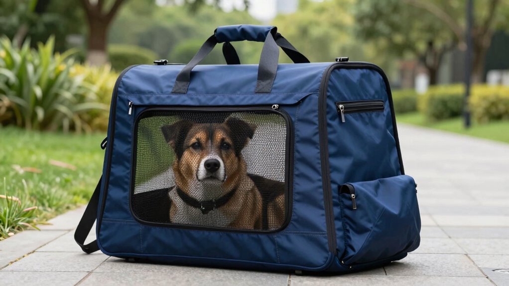 großer Hund-Reise-Rucksack
