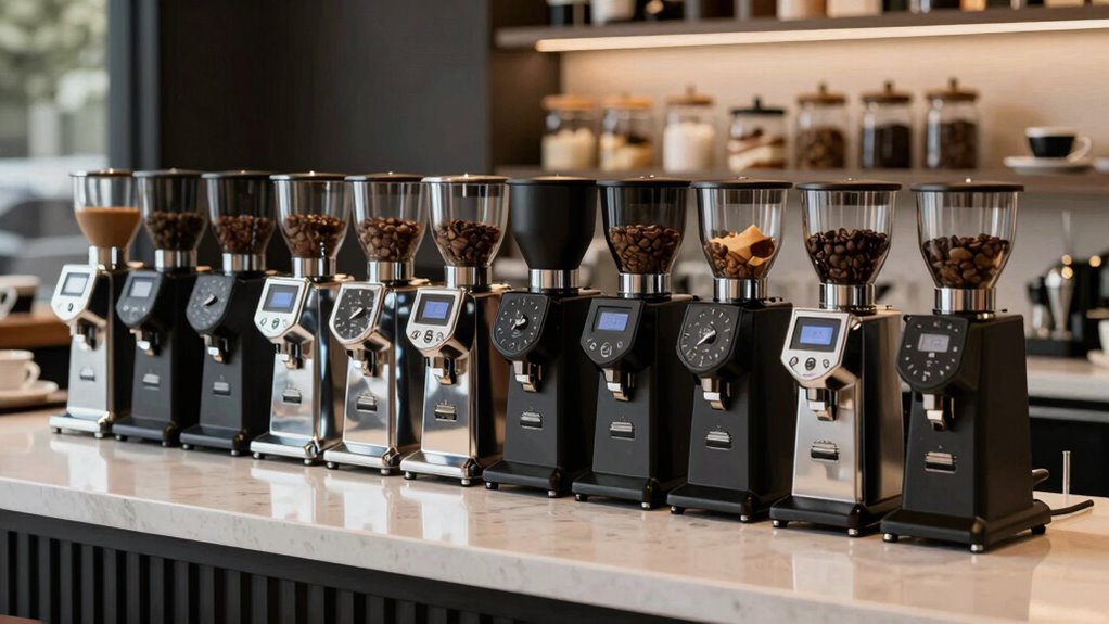 luxury coffee grinder selection