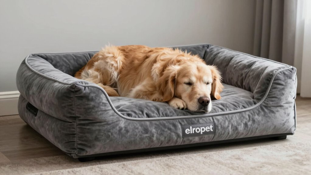 orthopädisches Hundebett mit Memory-Schaum