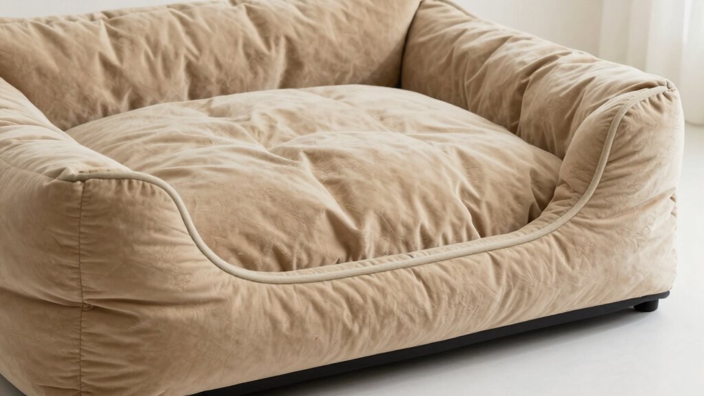 Orthopädisches Hundebett mit waschbarem Bezug