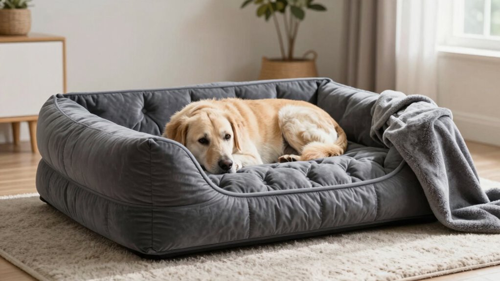 orthopädisches großes Hundebett