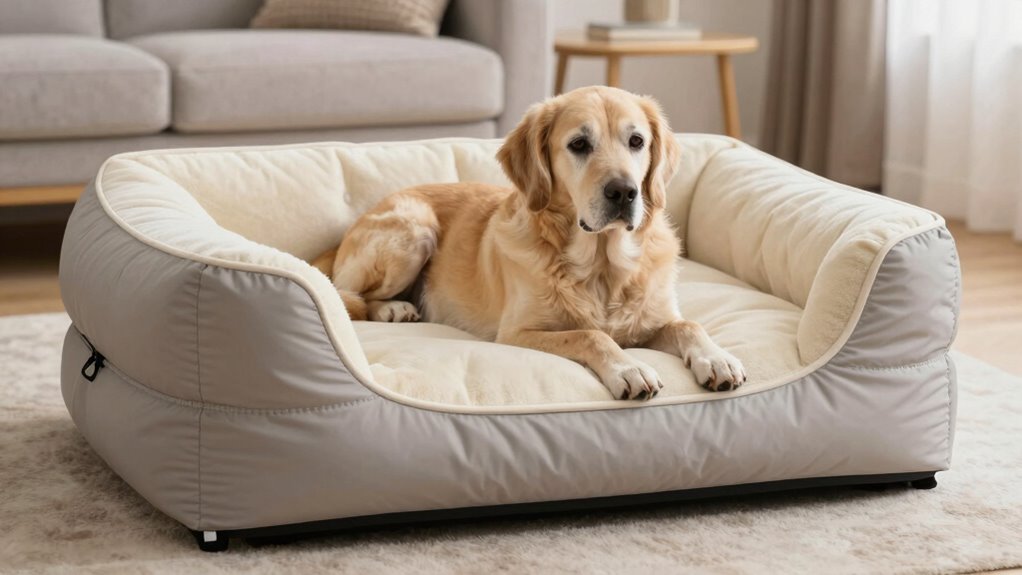 orthopädisches wasserdichtes Hundebett für große Hunde