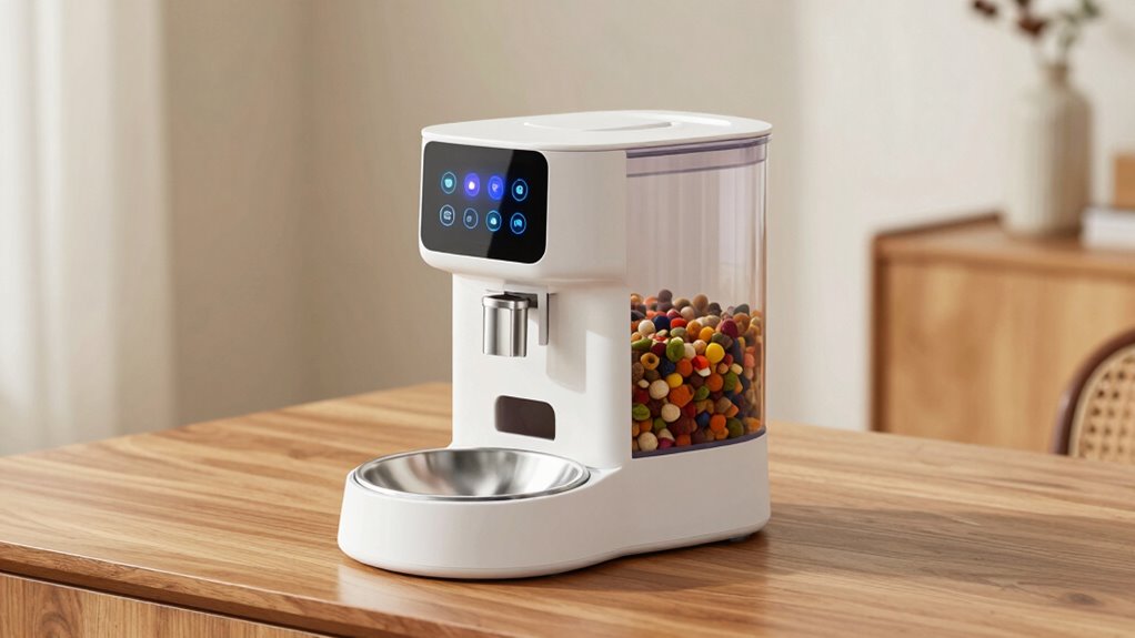 tragbarer 2-Liter-Hundefutterspender