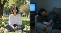 relaxing versus disconnecting