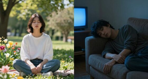 relaxing versus disconnecting