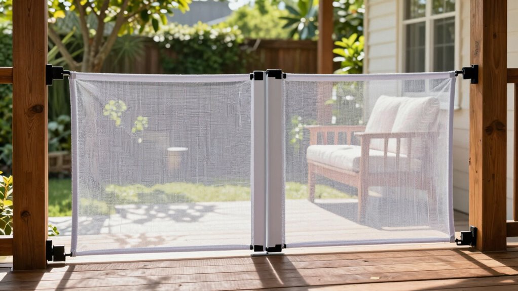 ausziehbares Hundesicherheitsnetz