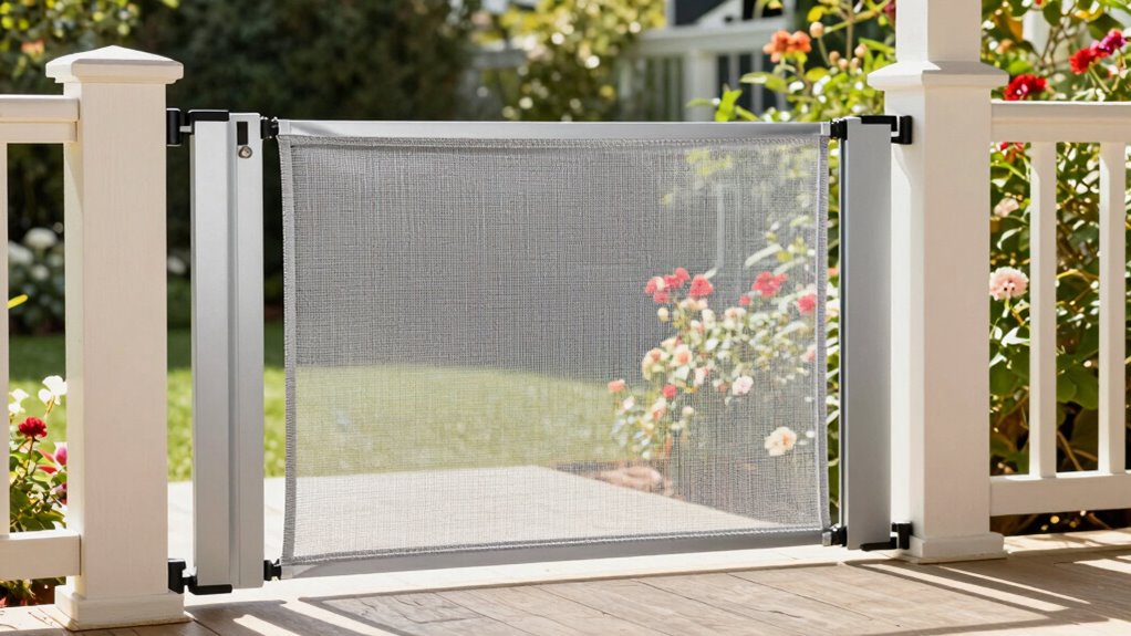 ausziehbares Mesh-Hundegitter