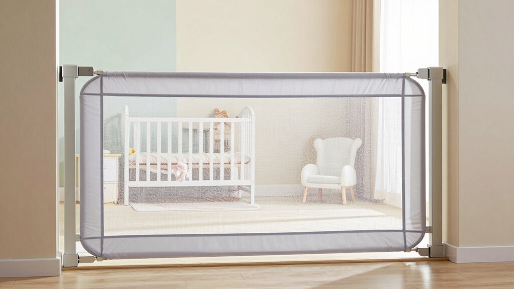 ausziehbares Hunde- und Kindergitter