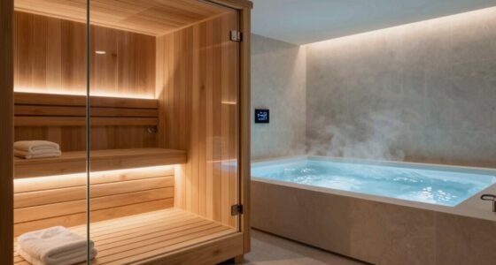 sauna and cold therapy pairings