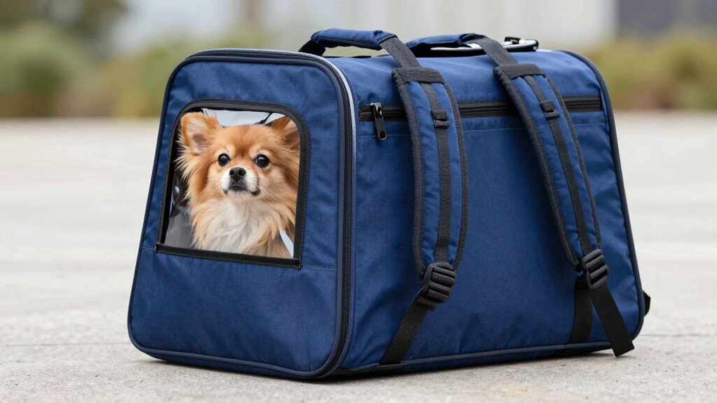 sicherer verstellbarer Haustiertransportkorb