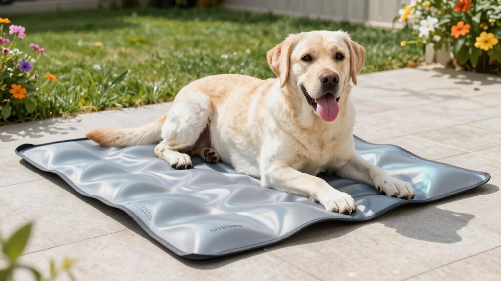 Selbstkühlende Hundematte Sommererleichterung