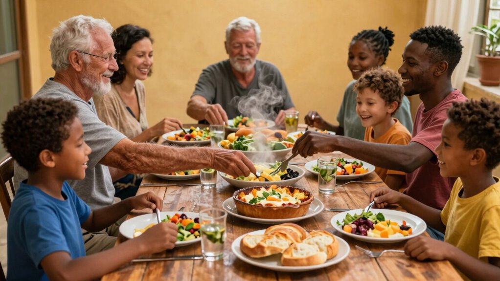 sharing meals build community bonds