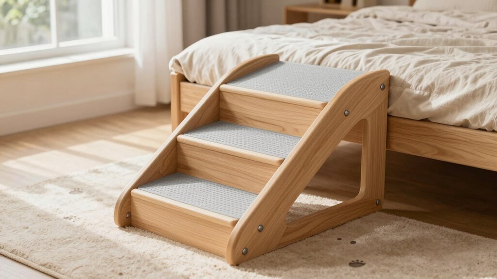 Kleiner, haustierfreundlicher Rampen