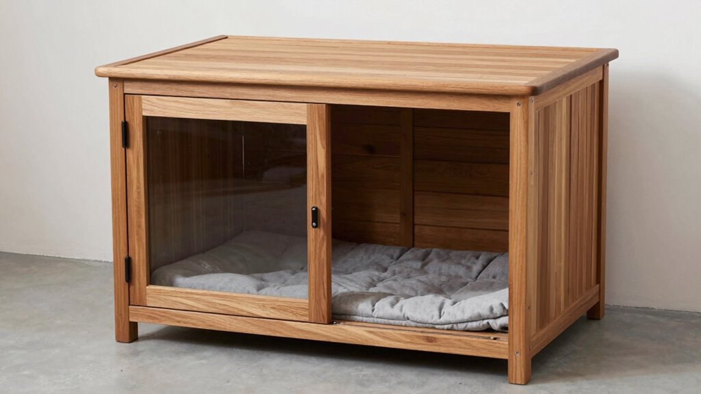 stilvolle große Hundebox