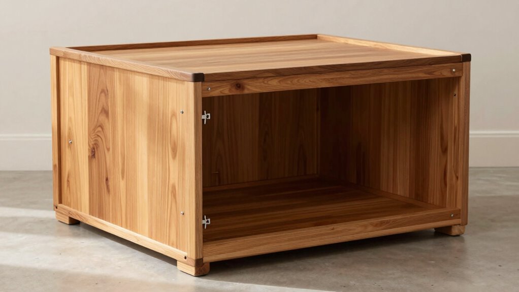 schicker Holzhundekäfig