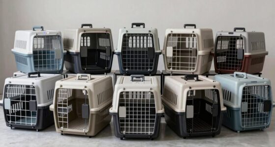 Top fluggesellschaftsgenehmigte große Hundekäfige