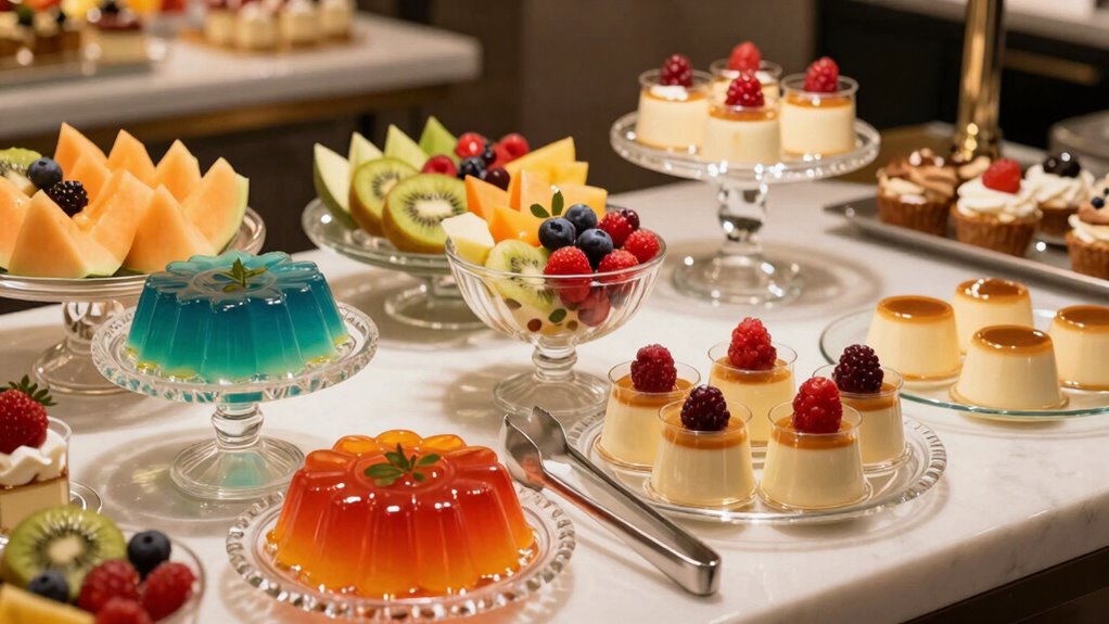 top buffet chilled desserts