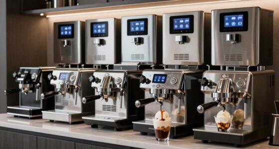 top built in coffee machines