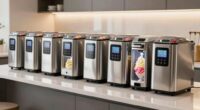 top built in compressor ice cream makers