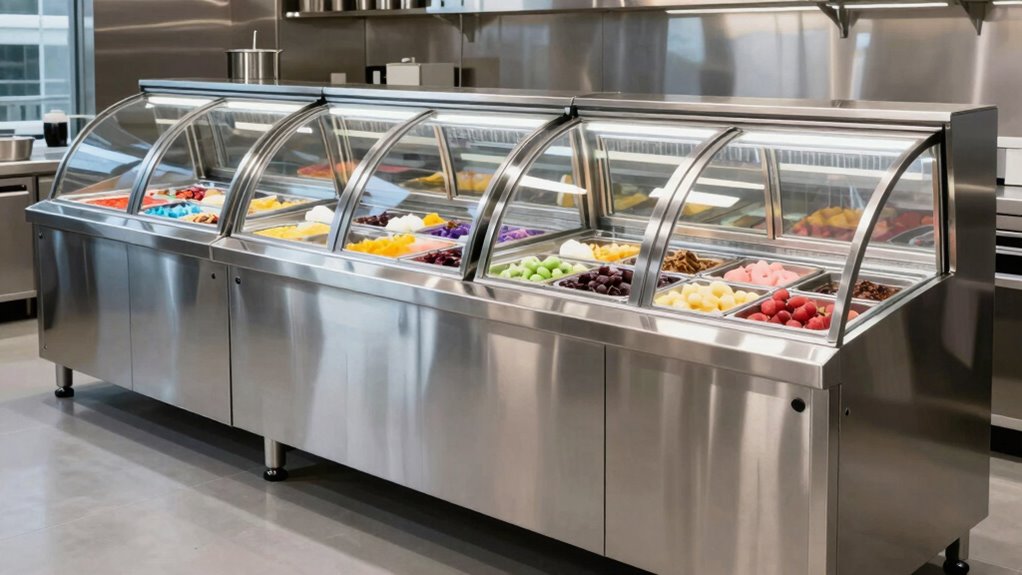 top commercial dipping cabinets