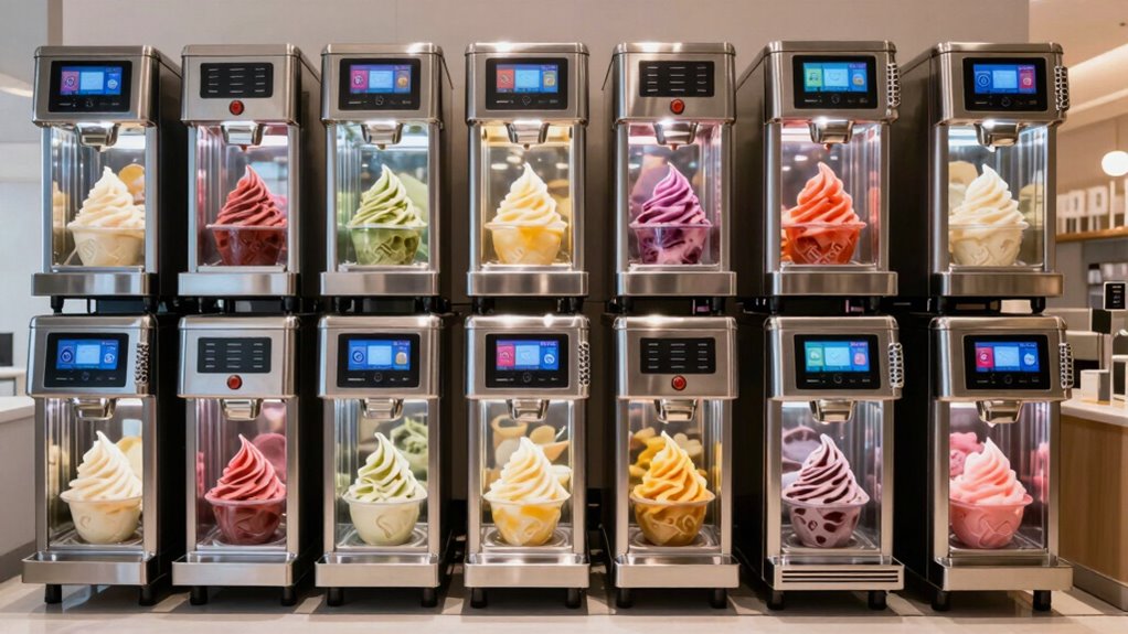 top deluxe frozen dessert machines