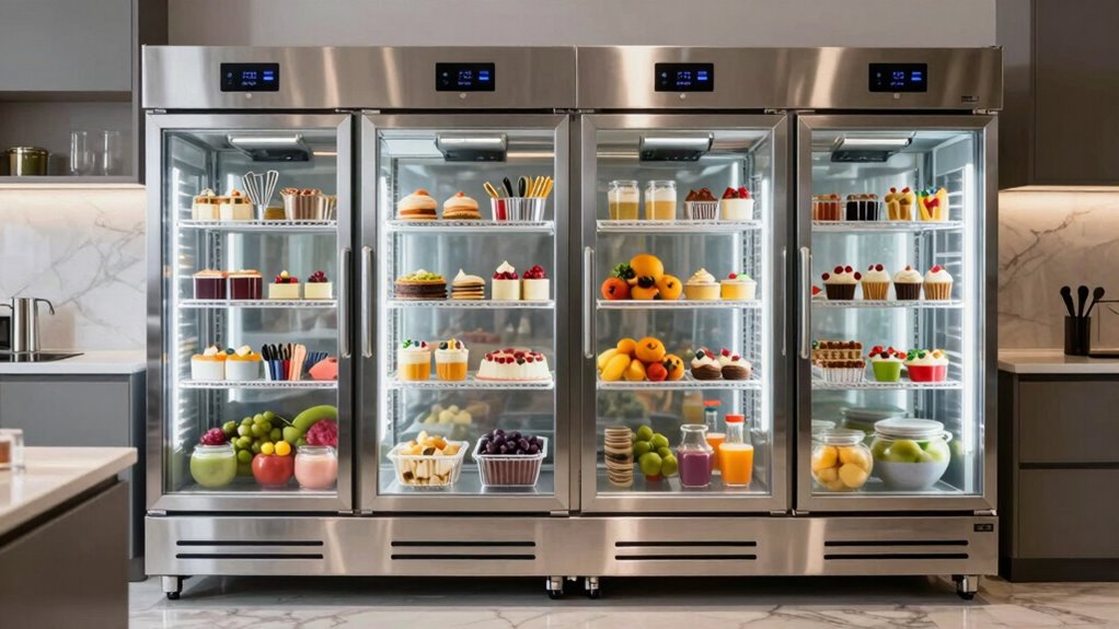 top dessert prep refrigerators
