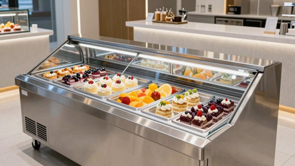 top dessert prep tables