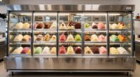 top frozen dessert cabinets