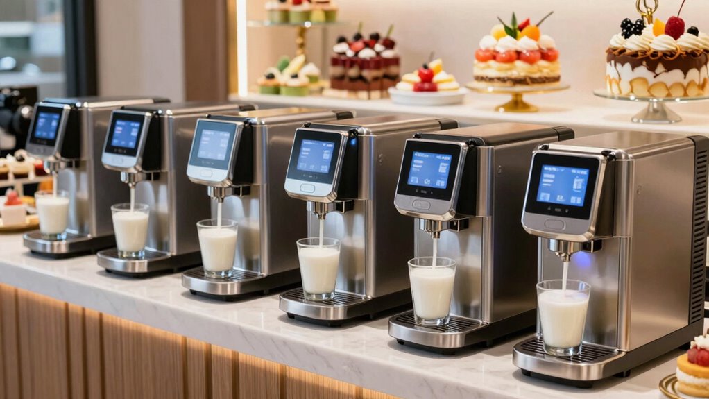 top milk frothing systems