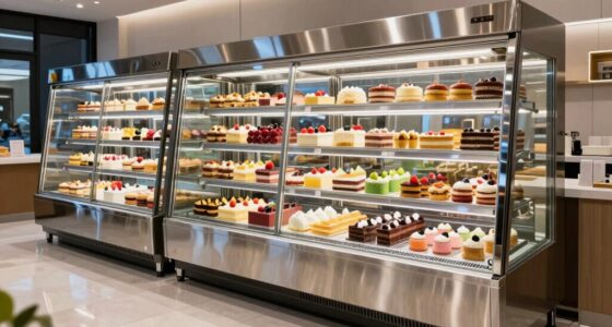 top refrigerated dessert displays