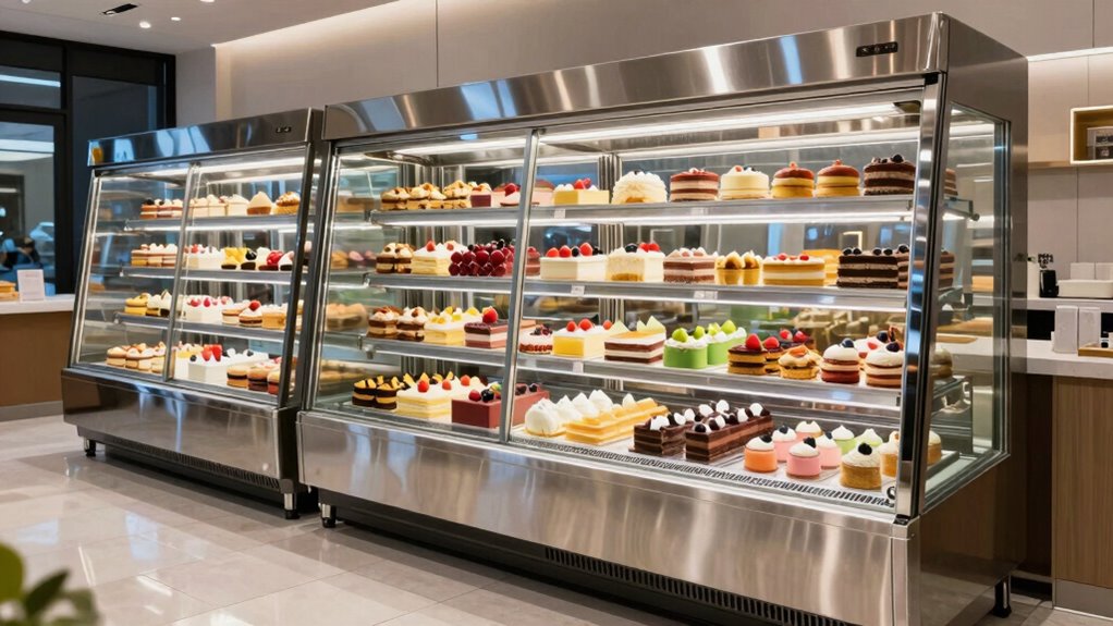 top refrigerated dessert displays