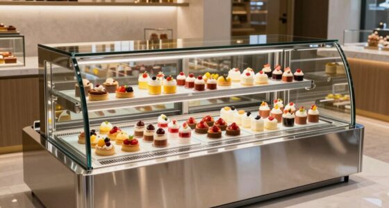 top refrigerated dessert displays