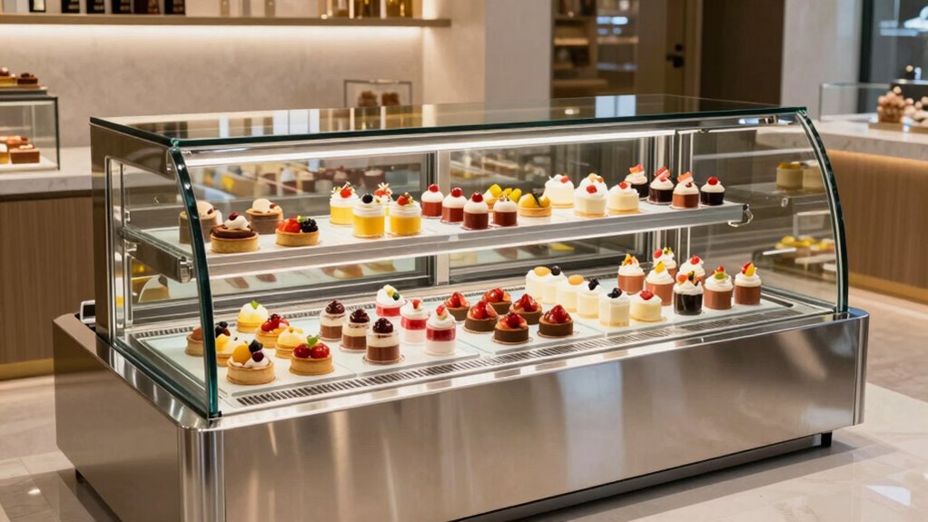 top refrigerated dessert displays