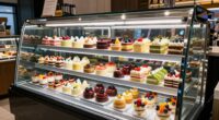 top refrigerated dessert displays