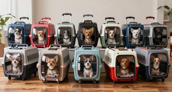 Top rollende Hundetransporttaschen
