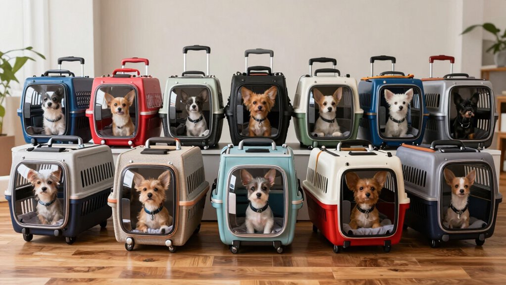 Top rollende Hundetransporttaschen