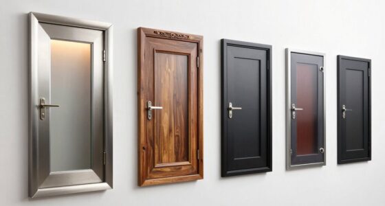 Hundetüren in der oberen Wand