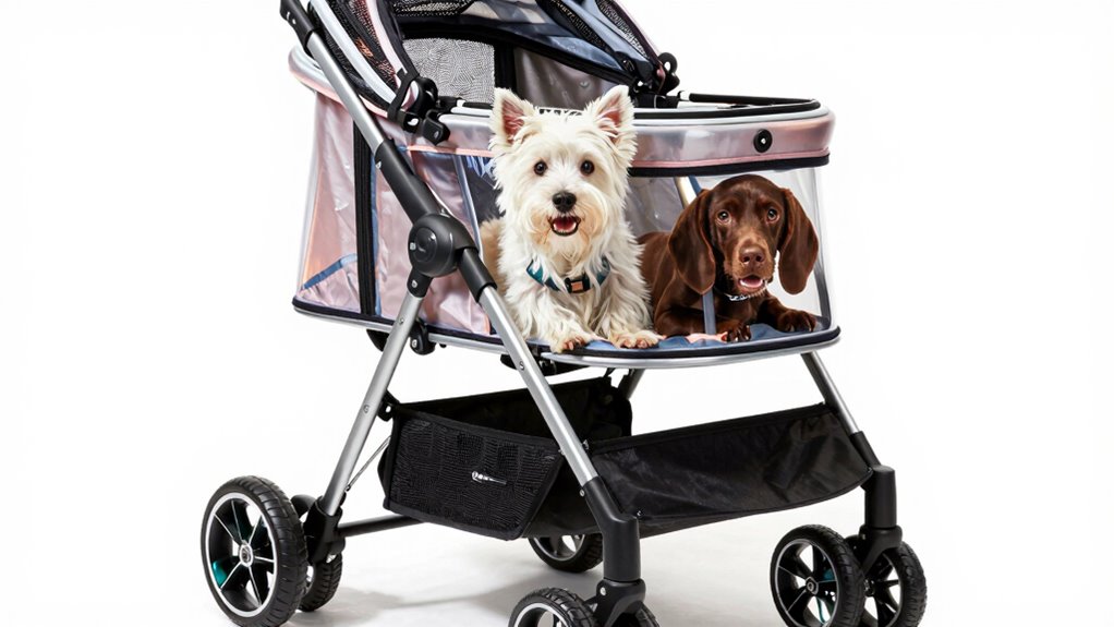 Vielseitiger Haustierwagen mit Stauraum