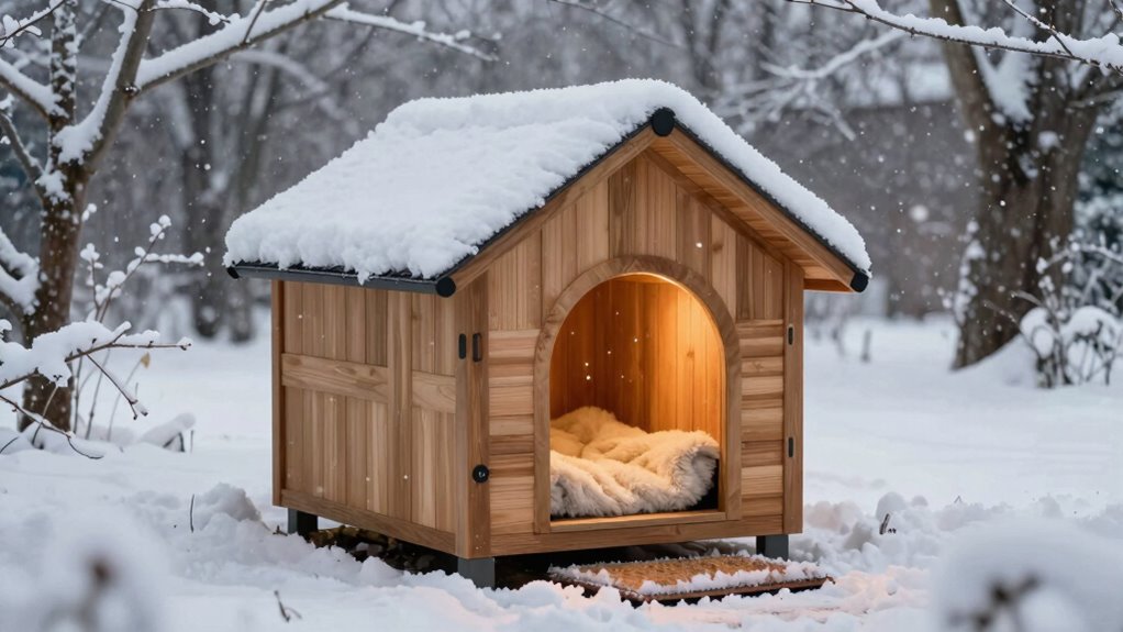 warme isolierte Haustierbett