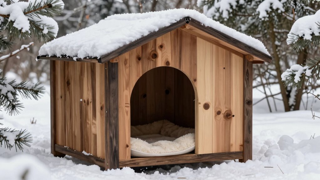 wetterfeste Hundewinterhütte