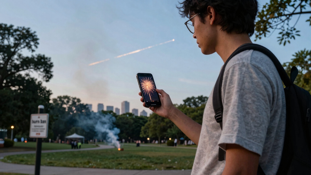 America's 250th fireworks party collides with burn-bans