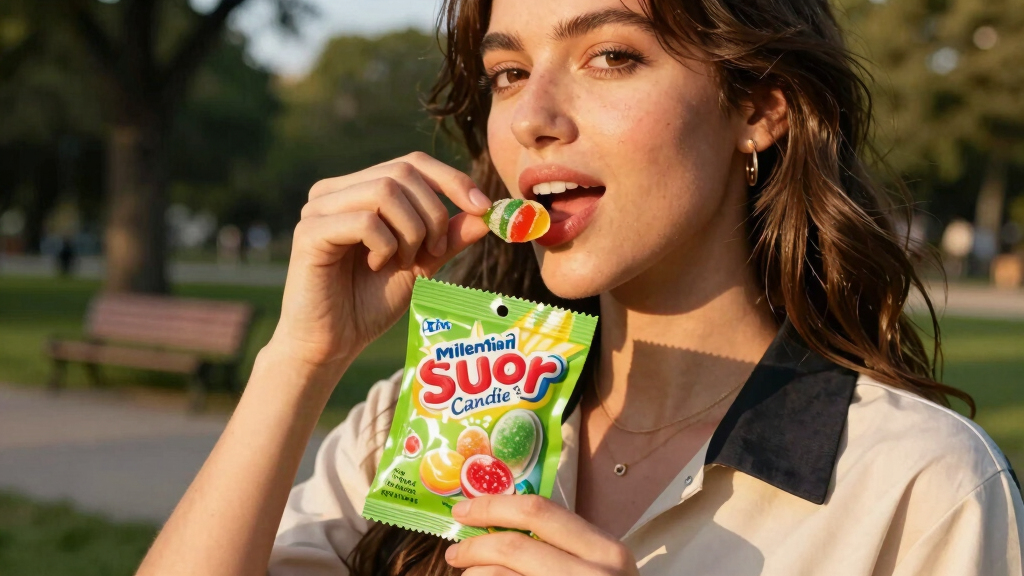 Millennial-Targeted Sour Candies