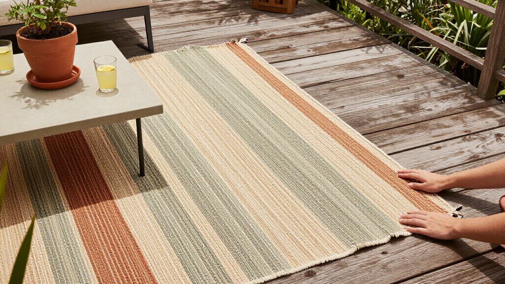 9 Sustainable And Nontoxic Outdoor Rugs For Summer 2026